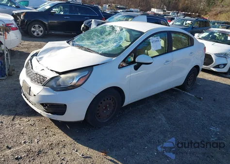 2013 Kia Rio Lx из США, поврежденный, VIN KNADM4A33D6110580
